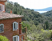 Aussicht Ferienvilla mit Pool